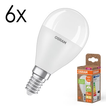 Illuminazione Osram E14 7.5 Watt bianco caldo 806 Lumen