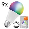 Illuminazione Ledvance E27 LED 9 Watt CCT (Regolabile) dimmerabile 806 Lumen