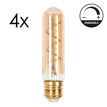 E27 4 Watt Bianco caldo dimmerabile 280 Lumen
