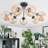 Koyoto Plafoniera, Lampada a sfera Ambrato, 7-Luci