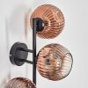 Ripoll Lampada a sfera, Applique Chiaro, Ramato, 3-Luci
