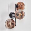 Ripoll Lampada a sfera, Applique Chiaro, Ramato, 3-Luci