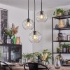 Ripoll Lampadario a sospensione, Lampada a sfera, Lampada a sospensione a cluster Chiaro, 3-Luci