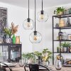 Ripoll Lampadario a sospensione, Lampada a sfera, Lampada a sospensione a cluster Chiaro, 3-Luci
