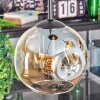 Ripoll Lampadario a sospensione, Lampada a sfera, Lampada a sospensione a cluster Ambrato, 3-Luci