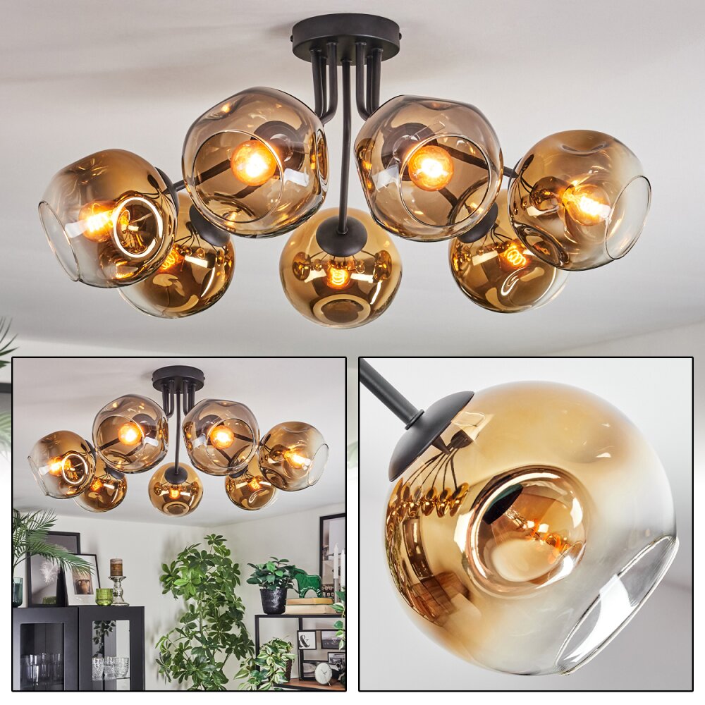 Ripoll Plafoniera, Lampada a sfera Oro, Chiaro, 7-Luci main product photo