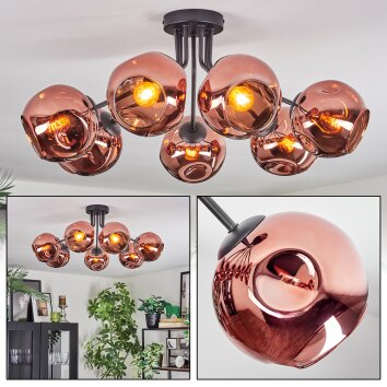Ripoll Plafoniera, Lampada a sfera Ramato, 7-Luci