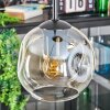 Ripoll Lampadario a sospensione, Lampada a sfera, Lampada a sospensione a cluster Ambrato, Chiaro, 3-Luci
