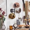 Ripoll Lampada a sfera, Applique Cromo, Oro, Ramato, Grigio fumo, 3-Luci