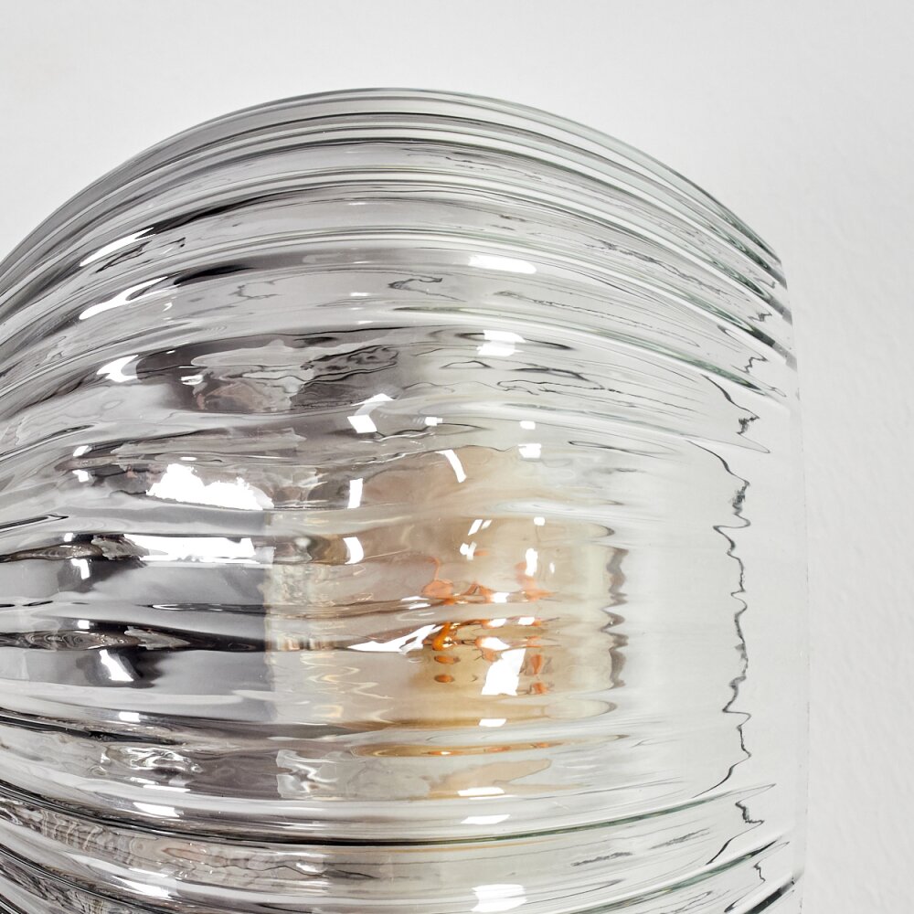 Ripoll Lampada a sfera, Applique Ambrato, Chiaro, Grigio fumo, 3-Luci