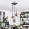 Ripoll Lampadario a sospensione, Lampada a sfera, Lampada a sospensione a cluster Ramato, 3-Luci