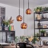 Ripoll Lampadario a sospensione, Lampada a sfera, Lampada a sospensione a cluster Ramato, 3-Luci
