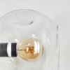 Ripoll Lampada a sfera, Applique Ambrato, Chiaro, Grigio fumo, 3-Luci