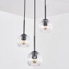 Ripoll Lampadario a sospensione, Lampada a sfera, Lampada a sospensione a cluster Chiaro, 3-Luci