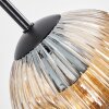 Ripoll Lampadario a sospensione, Lampada a sfera, Lampada a sospensione a cluster Ambrato, 3-Luci