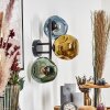 Ripoll Lampada a sfera, Applique Blu, Oro, Verde, 3-Luci