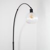 Ripoll Lampada da terra Nero, 1-Luce