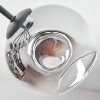 Ripoll Plafoniera, Lampada a sfera Cromo, Chiaro, Grigio fumo, 7-Luci
