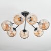 Ripoll Plafoniera, Lampada a sfera Ambrato, 7-Luci