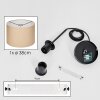 Soungou Lampadario a sospensione, Lampada a sospensione beige, 1-Luce