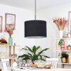 Bassagoda Lampadario a sospensione, Lampada a sospensione Nero, Bianco, 1-Luce