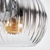Ripoll Lampadario a sospensione, Lampada a sfera, Lampada a sospensione a cluster Chiaro, Grigio fumo, 3-Luci