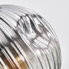 Ripoll Lampadario a sospensione, Lampada a sfera, Lampada a sospensione a cluster Chiaro, Grigio fumo, 3-Luci
