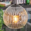 Ripoll Lampadario a sospensione, Lampada a sfera, Lampada a sospensione a cluster Chiaro, Grigio fumo, 3-Luci