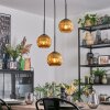 Ripoll Lampadario a sospensione, Lampada a sfera, Lampada a sospensione a cluster Oro, 3-Luci