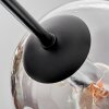 Koyoto Plafoniera, Lampada a sfera 82 cm Ambrato, Chiaro, Grigio fumo, 7-Luci