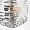 Ripoll Lampada da terra Cromo, Chiaro, Grigio fumo, 3-Luci