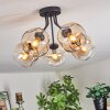 Ripoll Plafoniera, Lampada a sfera Ambrato, Chiaro, 5-Luci