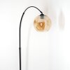 Ripoll Lampada da terra Nero, 1-Luce
