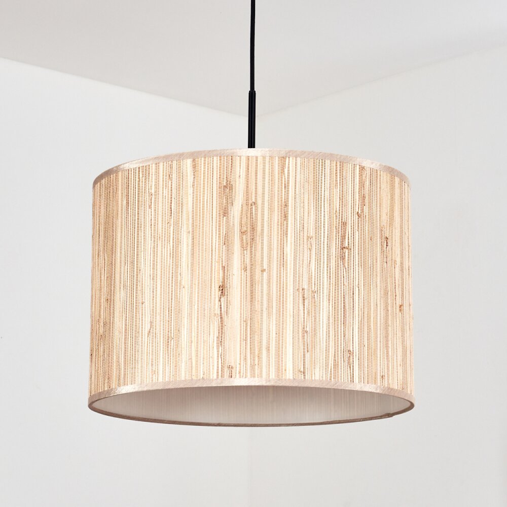 Bongal Lampadario a sospensione, Lampada a sospensione Marrone, Écru, 1-Luce