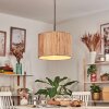 Bongal Lampadario a sospensione, Lampada a sospensione Marrone, Écru, 1-Luce