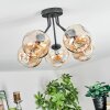 Ripoll Plafoniera, Lampada a sfera Ambrato, 5-Luci