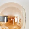 Koyoto Lampada a sfera, Applique Ambrato, Cromo, Grigio fumo, 3-Luci