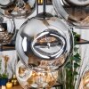 Ripoll Lampadario a sospensione, Lampada a sfera, Lampada a sospensione Écru, Nero, 8-Luci