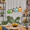 Lavel Lampadario a sospensione, Lampada a sospensione LED Blu, Verde, Chiaro, Arancione, Grigio fumo, 5-Luci