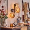 Koyoto Lampada a sfera, Applique Ambrato, 3-Luci