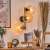 Koyoto Lampada a sfera, Applique Ambrato, Chiaro, 3-Luci
