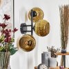 Koyoto Lampada a sfera, Applique Oro, 3-Luci