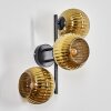 Koyoto Lampada a sfera, Applique Oro, 3-Luci