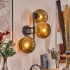 Koyoto Lampada a sfera, Applique Oro, 3-Luci