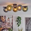 Koyoto Plafoniera, Lampada a sfera Blu, Oro, Verde, 5-Luci