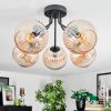 Koyoto Plafoniera, Lampada a sfera 52 cm Ambrato, 5-Luci