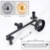 Gastor Lampada a sfera, Applique Ambrato, Grigio fumo, 3-Luci
