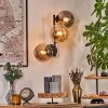 Gastor Lampada a sfera, Applique Ambrato, Grigio fumo, 3-Luci