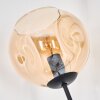 Ripoll Lampada a sfera, Lampada da terra Ambrato, Chiaro, Grigio fumo, 3-Luci
