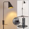 Terwispel Lampada da terra Antracite, Grigio, Nero, 1-Luce